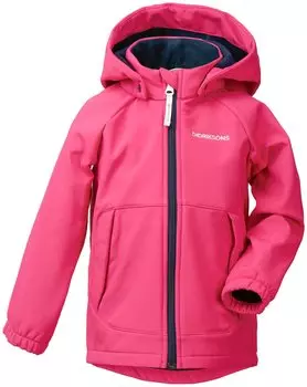 Куртка детская Didriksons DELLEN KIDS JACKET, фуксия, 502968