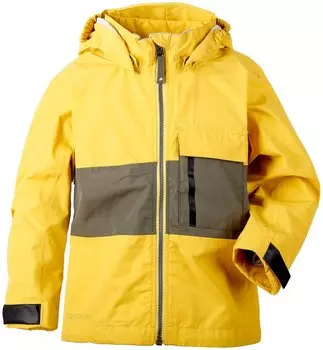 Куртка детская Didriksons IGELKOTTEN KIDS JKT, жёлтый неон, 502410