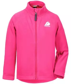 Куртка детская Didriksons MONTE KID'S FLEECE JKT, 195 сиреневый, 503412 (Размер: 90 )