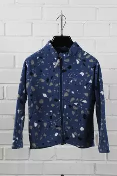 Куртка детская Didriksons MONTE KIDS PR JKT, камешки на бледно-голубом, 503108