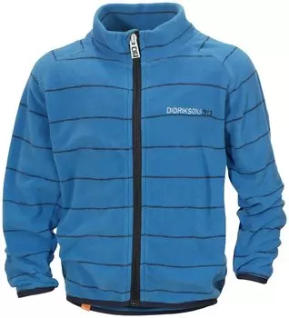Куртка детская Didriksons MONTE KIDS PR JKT, темно-синий в полоску, 574229 (Размер: 80)
