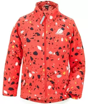 Куртка детская Didriksons MONTE PR KID'S MICROFLEECE JKT, 957 камешки на маковом поле, 503413 (Размер: 90)