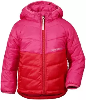 Куртка детская Didriksons SUNNE PADDED KIDS JKT, красный, 501477