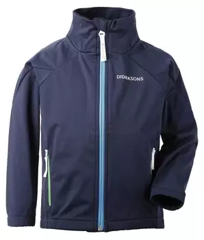 Куртка детская Didriksons VINDEN, морской бриз 502345 (Размер: 100)