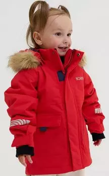 Куртка детская NORPPA AIKE KID'S JKT 040 красный, 100224 (Рост: 100)