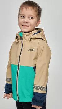 Куртка детская NORPPA IRTYSH KIDS JKT, 325 песочный бежевый, 100106 (Рост: 90)