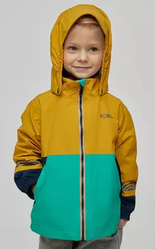 Куртка детская NORPPA IRTYSH KIDS JKT, 353 оранжевое солнце, 100106 (Рост: 110)