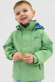 Куртка детская NORPPA KADI KIDS JKT, 124 молочный горошек, 100303 (Рост: 150)