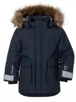 Куртка детская зимняя DIDRIKSONS KURE KIDS PARKA, морской бриз, 503826 (Размер: 80 )
