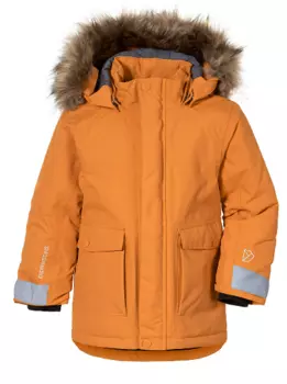 Куртка детская зимняя DIDRIKSONS KURE KIDS PARKA, оранжевый, 503826 (Размер: 100 )