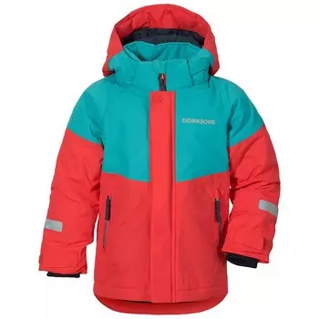 Куртка детская зимняя DIDRIKSONS LUN KID'S JKT, красный коралл, 503825 (Размер: 90 )
