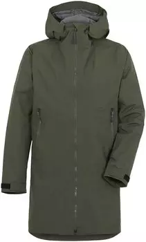 Куртка Didriksons DONNY MEN'S PARKA, тёмно-зелёный, 503801 (Размер: S)