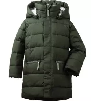 Куртка Didriksons GADDAN KIDS PUFF JKT, детская, зелёный мирт, 503458 (Размер: 100)