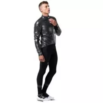 Куртка-дождевик GOBIK PLUVIA 2.0 UNISEX TRUE BLACK, черная, 10-05-009-001