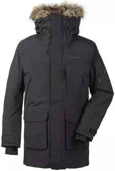 Куртка мужская Didriksons MARCEL USX PARKA, черный, 502594