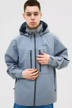 Куртка мужская NORPPA DNEPR MEN'S JKT 2, 401 серый камень, 100360 (Размер: L)