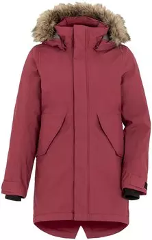 Куртка подростковая Didriksons LISSABON GS PARKA, красный бархат, 503471
