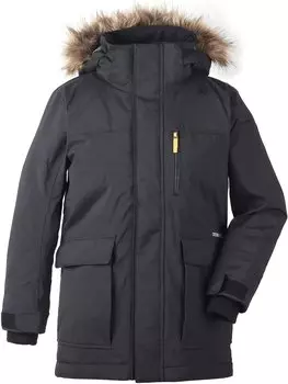 Куртка подростковая Didriksons SANDE BS PARKA, черный, 501958