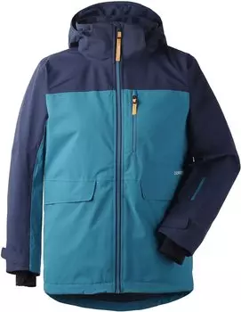 Куртка подростковая Didriksons VINJE BS JACKET, синий лёд, 501959