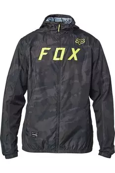 Куртка велосипедная FОХ Moth Windbreaker, Black Camo,