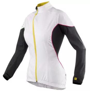 Куртка велосипедная MAVIC BELLISSIMA, женская, бело-черная, 327877, 2014 (Размер: L)