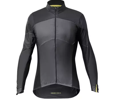 Куртка велосипедная MAVIC COSMIC Wind SL, черная, 401795, 2019