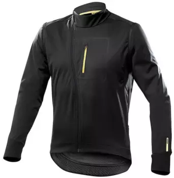 Куртка велосипедная MAVIC KSYRIUM ELITE Convertable, черная, 398102, 2018
