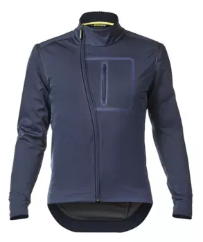 Куртка велосипедная MAVIC KSYRIUM ELITE CONVERTIBLE (трансформер), темно-синяя, 404569, 2019 (Размер: S)
