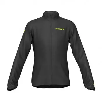 Куртка велосипедная SCOTT RC RUN WB black/yellow, 2019