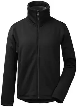 Куртка женская Didriksons AMEL WNS SWEATER, черный, 502995