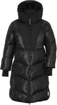 Куртка женская Didriksons ANDREA WNS PUFF PARKA, черный, 503880 (Размер: 44/46 )