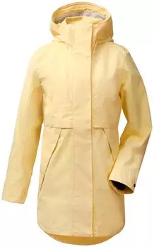 Куртка женская Didriksons EDITH WNS PARKA, бледно-жёлтый, 503045