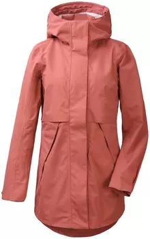 Куртка женская Didriksons EDITH WNS PARKA, розовый персик, 503045 (Размер: 32 )