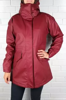 Куртка женская DIDRIKSONS ELINOR WNS PARKA, 446 красный бархат, 503446