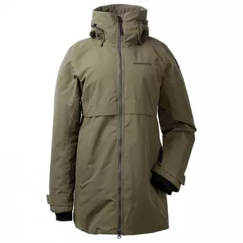 Куртка женская Didriksons HELLE WNS PARKA, темный зеленый, 502717
