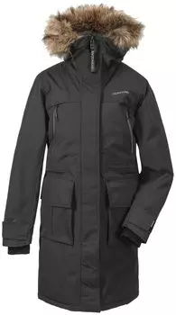 Куртка женская DIDRIKSONS LEONA WNS PARKA, 060 черный, 503157