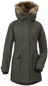 Куртка женская DIDRIKSONS MEJA WNS PARKA, 447 зелёный лес, 503506