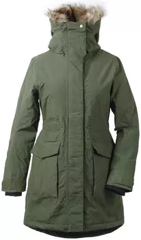 Куртка женская Didriksons MEJA WNS PARKA, элегантный зелёный, 502783