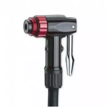 Головка для велонасоса GIYO Schrader/Presta/Dunlop и E/V, с кнопкой сброса давления, GST-B