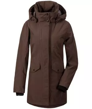 Куртка женская Didriksons SANNA WNS PARKA, 449 кофейный, 503450