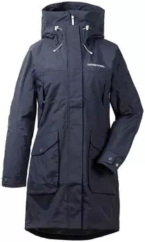 Куртка женская Didriksons THELMA WNS PARKA, глубокая синяя ночь, 503065