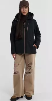 Куртка женская NORPPA ISTA WNS PARKA 2, черная, 100417 (Размер: 32)