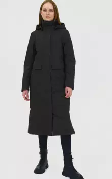 Куртка женская NORPPA PINEGA WNS PARKA LONG, 060 чёрный, 100331 (Размер: 34)