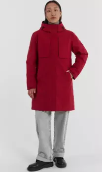 Куртка женская NORPPA SIG WNS PARKA, 147 бургундия, 100414 (Размер: 42)