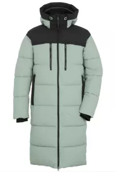 Куртка зимняя Didriksons HILMER MEN'S LONG JKT, серо-мятный, 503819 (Размер: S/M)