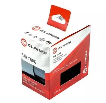 Лента на руль CLARKS CHBT-0101 EVA BARTAPE+крепеж+заглушки на руль, толщ. 3мм, черная, 3-263