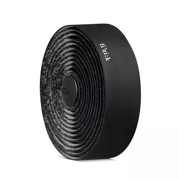 Лента на велосипедный руль FIZIK, Terra Microtex Bondcush Tacky, 3.0мм, BLACK (черная), 02-300453