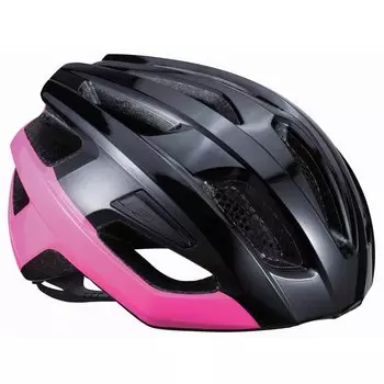 Летний шлем BBB Kite, блестящий черный/неон/розовый (Размер: L)