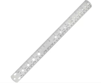 Линейка Bike Hand YC-511 для измерения длины спиц и диаметра шариков подшипников, YC-511