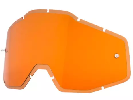 Линза 100% Racecraft/Accuri/Strata Anti-Fog Injected HD Persimmon, 51004-016-02